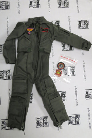 Dragon Models Loose 1/6th Scale Modern Pilot Flightsuit w/USN Patches #DRL8-U100
