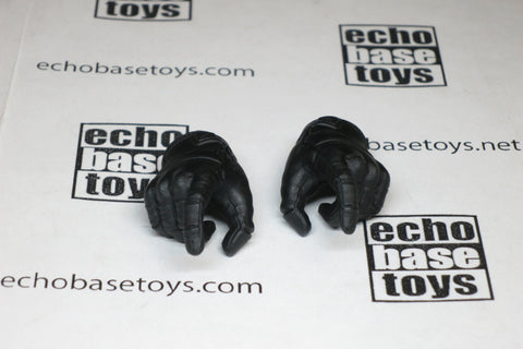 DAM Toys Loose 1/6th Tactical Gloved Hands (Black, Trigger Grip, Pair )   #DAMNB-H115