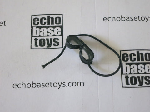 IQO Loose 1/6 WWII Japanese Aviator Goggles (Clear/Black) #IQL8-A600