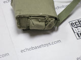 Dragon Models Loose 1/6th Scale WWII Russian Gas Mask Bag (Khaki) w/(OD) shoudler strap (Dark leather strap) #DRL5-P402