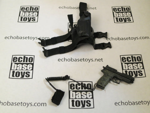 Play House Loose 1/6th Scale Modern P226 Pistol (w/SF Holster & Lanyard) #PHL4-W090