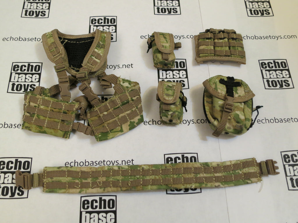 Blue Box Loose 1/6th TT MAV w/2x Mag pouch, Mag Shingle, Utility pouch & belt (Multi-Cam) Modern Era #BBL4-Y050
