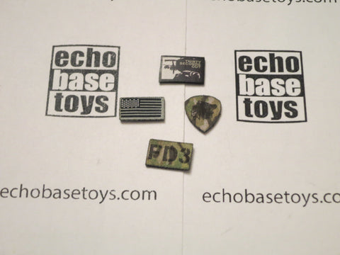 MINI TIMES 1/6th Loose Patches (4x,US Navy Seal) #MIT4-A900