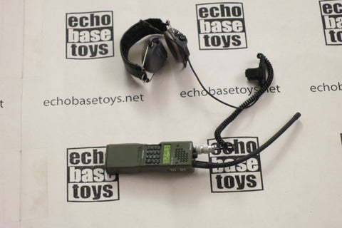 FLAG SET Loose 1/6th PRC-152 Radio w/Peltor Headset (BK) Modern Era #FSL4-K103