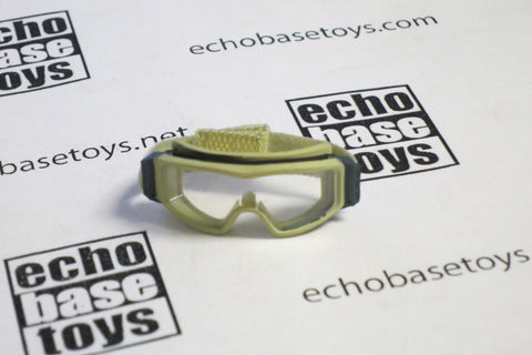DAM Toys Loose 1/6th Profile NVG Goggles (Tan/Clear) #DAM4-A116A