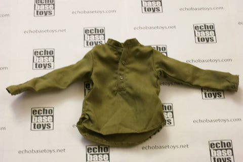 Blue Box Loose 1/6th Scale WWII British Shirt (OD) #BBL2-U101