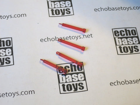 KING TOYS Loose 1/6th Light Sticks - Purple (4x) #KTL4-A200