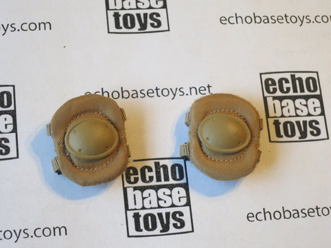 KING TOYS Loose 1/6th Modern Elbow Pads - Pair (Tan) #KTL4-A601