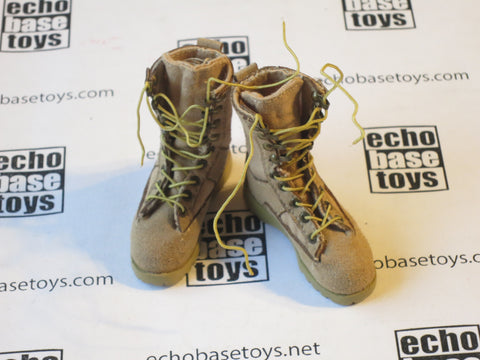 KING TOYS Loose 1/6th Modern Boots - Combat (Tan) #KTL4-B100