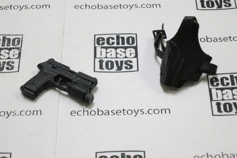 HOT TOYS 1/6th Loose P226 Handgun (w/Thigh Holster) #HTL9-W030