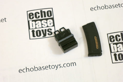 HOT TOYS 1/6th Loose P-Magazine w/FastMag Pouch (Black) #HTL9-X100