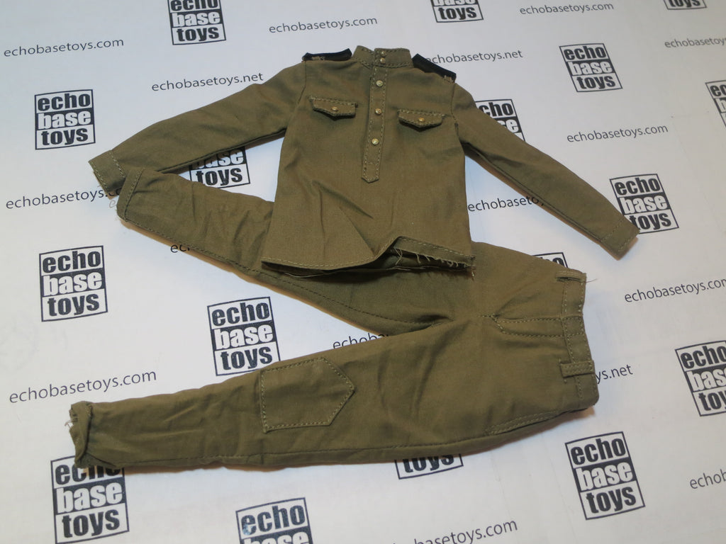 ALERT LINE 1/6 Loose WWII Russian Red Army M1943 Gymnastiorka Tunic & Sharovari Trousers - Sergeant Major (Female) #ALL5-U281
