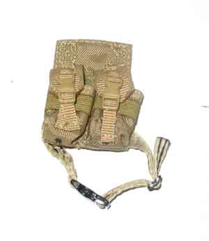 Play House Loose 1/6th Scale Magazine Pouch - Drop Down (Tan) #PHL4-P200