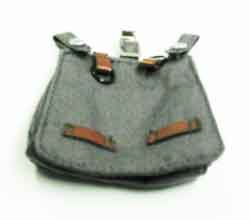 Soldier Story Loose 1/6th WWII German Bread Bag Buttons (Silver) Leather (Brown) #SSL1-P910