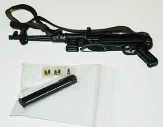 Soldier Story Loose 1/6th WWII German MP40 SMG w/Shells 5x #SSL1-W200