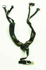 Soldier Story Loose 1/6th WWII German Y-Harness Leather (Black) (Reinforcements Brown) #SSL1-Y110