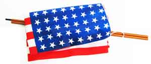Soldier Story Loose 1/6th WWII USA 48 Star US Flag w/Pole #SSL3-A500