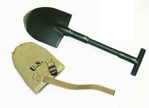 Soldier Story Loose 1/6th WWII USA M1910 Entrenching Tool w/Pouch #SSL3-A902