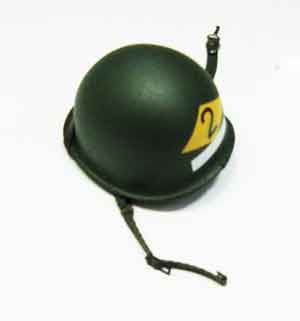 Soldier Story Loose 1/6th WWII USA M1C Helmet w/2nd Ranger Insignia #SSL3-H101