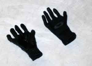 Soldier Story Loose 1/6th Gloves (Pair)(Black) #SSL4-A167