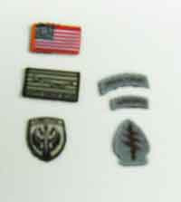 Soldier Story Loose 1/6th Patches (US Army FCS TF) #SSL4-A913