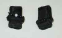 Soldier Story Loose 1/6th Floatation Pouches (Pair, Black) #SSL4-P990