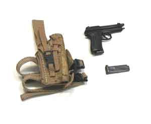 Soldier Story Loose 1/6th M9 Hand Gun (w/Holster, Mag) #SSL4-W010