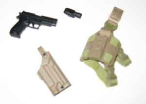 Soldier Story Loose 1/6th SIG P226 Hand Gun (w/Holster) #SSL4-W053
