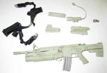 Soldier Story Loose 1/6th M4 Carbine (w/M203 & Accessories) #SSL4-W151