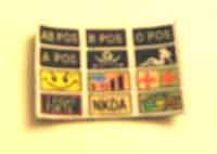 Toy Soldier Loose 1/6th ID Velcro Patches Modern Era #TSL4-A302