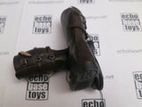 FACEPOOL Loose 1/6th Loose Cavalry Boots - Buckled Tanker Style - Pair (Black) #FPL3-B400
