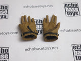 FACEPOOL Loose 1/6th Loose M39 Gloves - Pair (Brown) #FPL3-A300