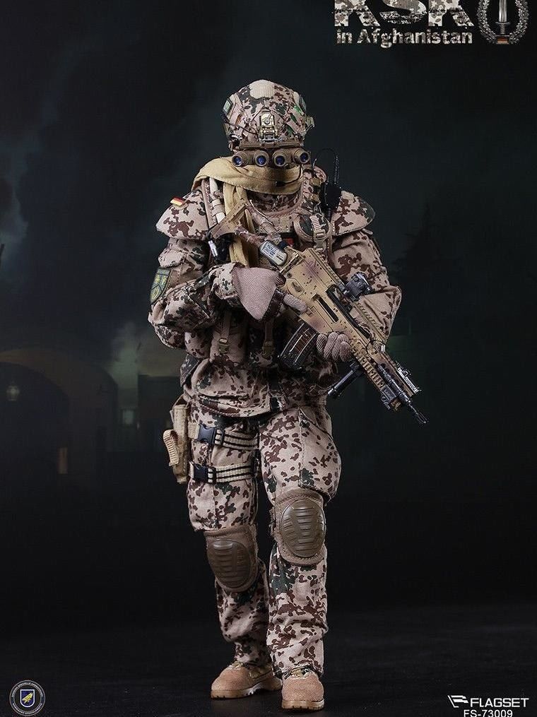 ksk gear FLAGSET 1/6 Action Figure "KSK Assaulter" Boxed Set #FS-73009 – echobasetoys