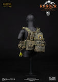 DAM Toys 1/6 ELITE SERIES US ARMY 75th Ranger Reg. Saw Gunner (Training Ver.) Boxed Set #DAM-78010