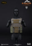 DAM Toys 1/6 ELITE SERIES US ARMY 75th Ranger Reg. Saw Gunner (Training Ver.) Boxed Set #DAM-78010