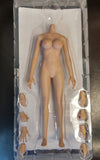 JIAOU DOLL 1/6 Female Seamless Body Action Figure Set (Suntan - Large Bust) #JD-005