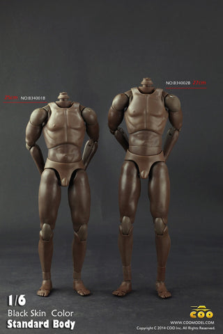COO MODEL 1/6 Male Standard Body 2.0 Action Figure Set AFRICAN AMERICAN Style (Regular Height) #CM-B34001A