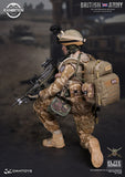 DAM Toys 1/6 ELITE SERIES British ARMY in Afghanistan MINIMI Gunner Boxed Set #DAM-78036
