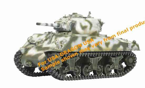 Dragon Models 1/ 72nd Scale Armor M4A3 105mm VVSS, 8th Tank Battalion, 4th Armored Division, France 1944 #60283