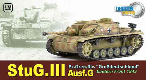 Dragon Models 1/ 72nd Scale Armor Stug.III Ausf.G, Pz.Gren.Division Grossdeutschland, Eastern Front 1943 #60463