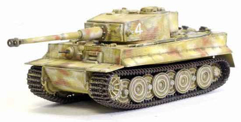 Dragon Models 1/ 72nd Scale Armor Tiger I Late Production w/Zimmerit, 1./s.Pz.Abt.506, Ukraine 1944 VALUE+ SERIES #62002