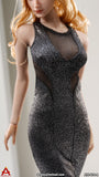 AC PLAY 1/6 Sleeveless Mermaid Gown Accessory Set A "Silver Color" #AP-ATX014A