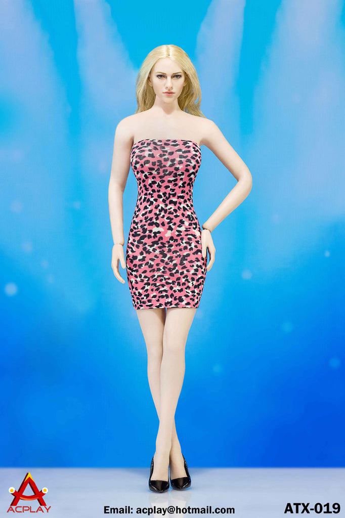 AC PLAY 1/6 Sexy Leopard Clothing Accessory Set C Pink Color #AP-ATX019C
