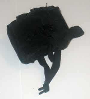 ART FIGURES Loose 1/6th Gas Mask/Dump Bag Black Modern Era #AFL4-P100