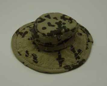 ARMOURY Loose 1/6th German Boonie Hat (Tropentarn) Modern Era #ARL1-G302