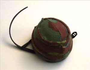 ARMOURY Loose 1/6th Italian Helmet (Paratrooper,Camo Cover) WWII Era #ARL4-H101