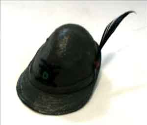 ARMOURY Loose 1/6th Italian Hat (Mountain,Feathers) WWII Era #ARL4-H203