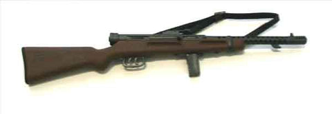 ARMOURY Loose 1/6th Italian Submachinegun (Beretta Model 38/40,Dark Wood) WWII Era #ARL4-W103