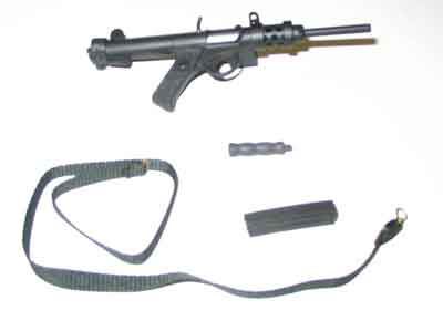 BARRACK SERGEANT Loose 1/6th Sterling Sub-machine Gun (Pistol) Modern Era #BSL4-W302
