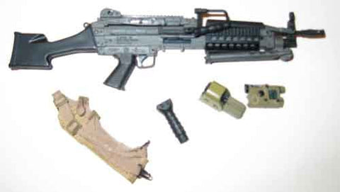 Crazy Dummy Loose 1/6th Mk46MOD1 Machine Gun (w/Accessories) #CDL4-W100